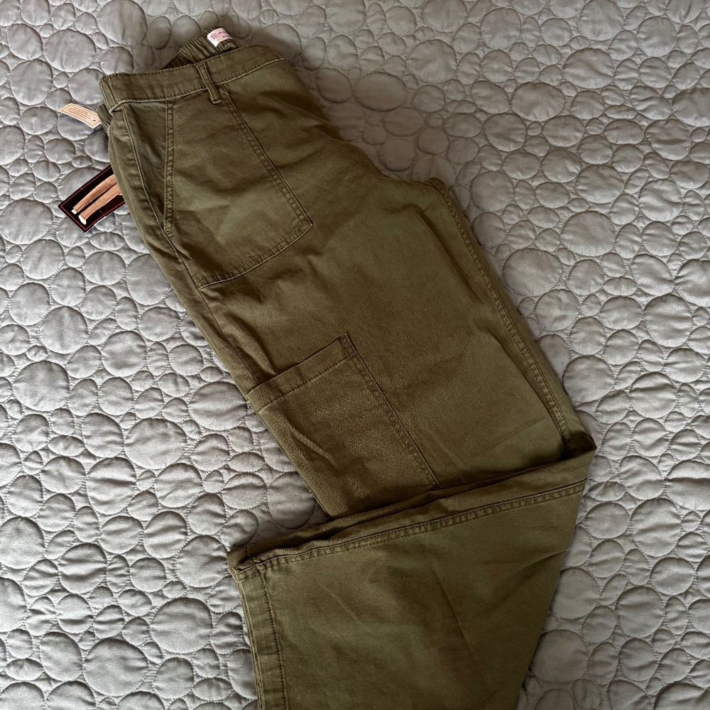 No Boundaries Wide Leg Utility Pant XL 15-17